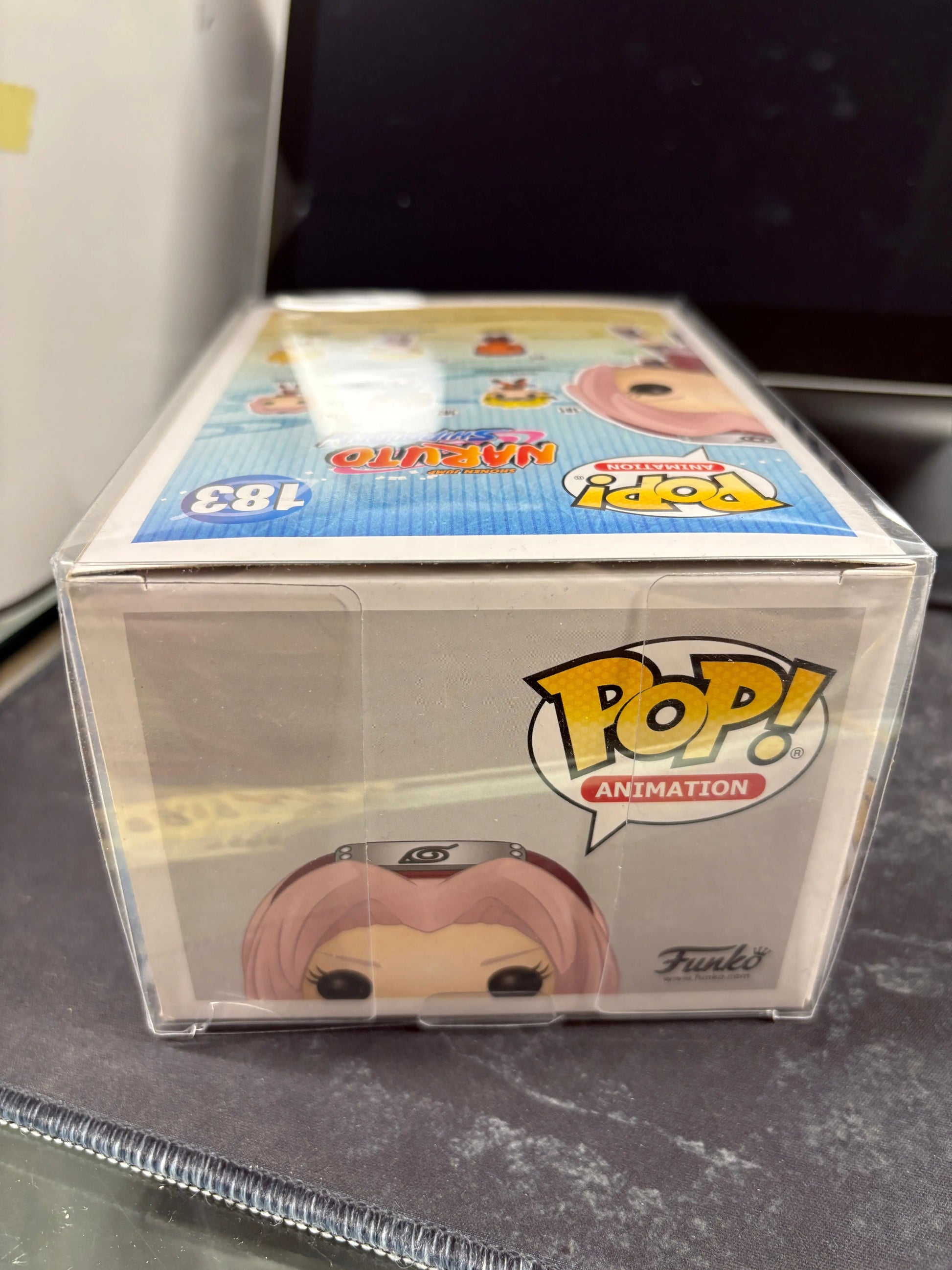Funko Pop Animation: Naruto Shippuden - Sakura *Minor Damaged Box* #183 w/ Trading Cards FRENLY BRICKS - Open 7 Days