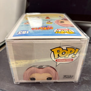 Funko Pop Animation: Naruto Shippuden - Sakura *Minor Damaged Box* #183 w/ Trading Cards FRENLY BRICKS - Open 7 Days