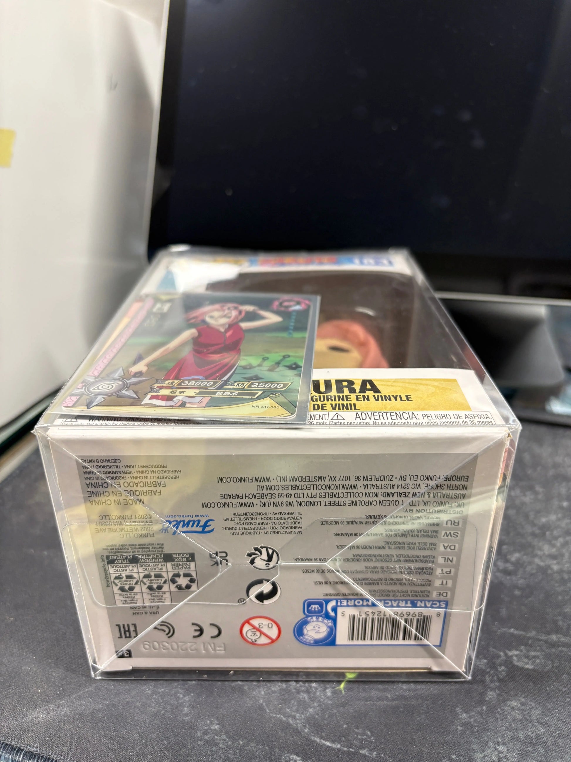 Funko Pop Animation: Naruto Shippuden - Sakura *Minor Damaged Box* #183 w/ Trading Cards FRENLY BRICKS - Open 7 Days