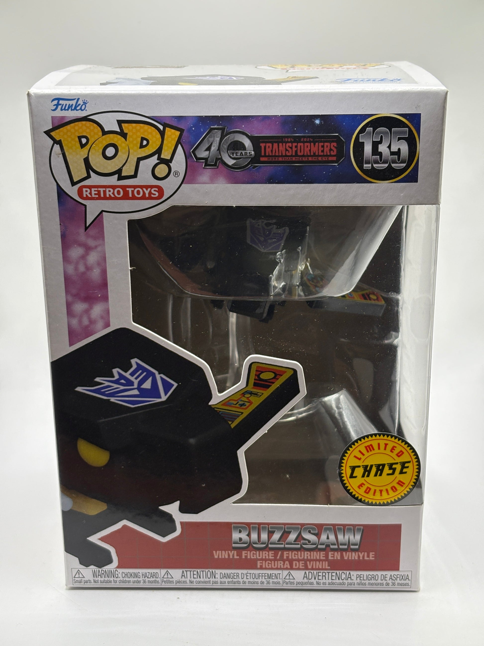 Funko POP! Retro Toys Transformers #135 Buzzsaw Limited Chase Edition FRENLY BRICKS - Open 7 Days
