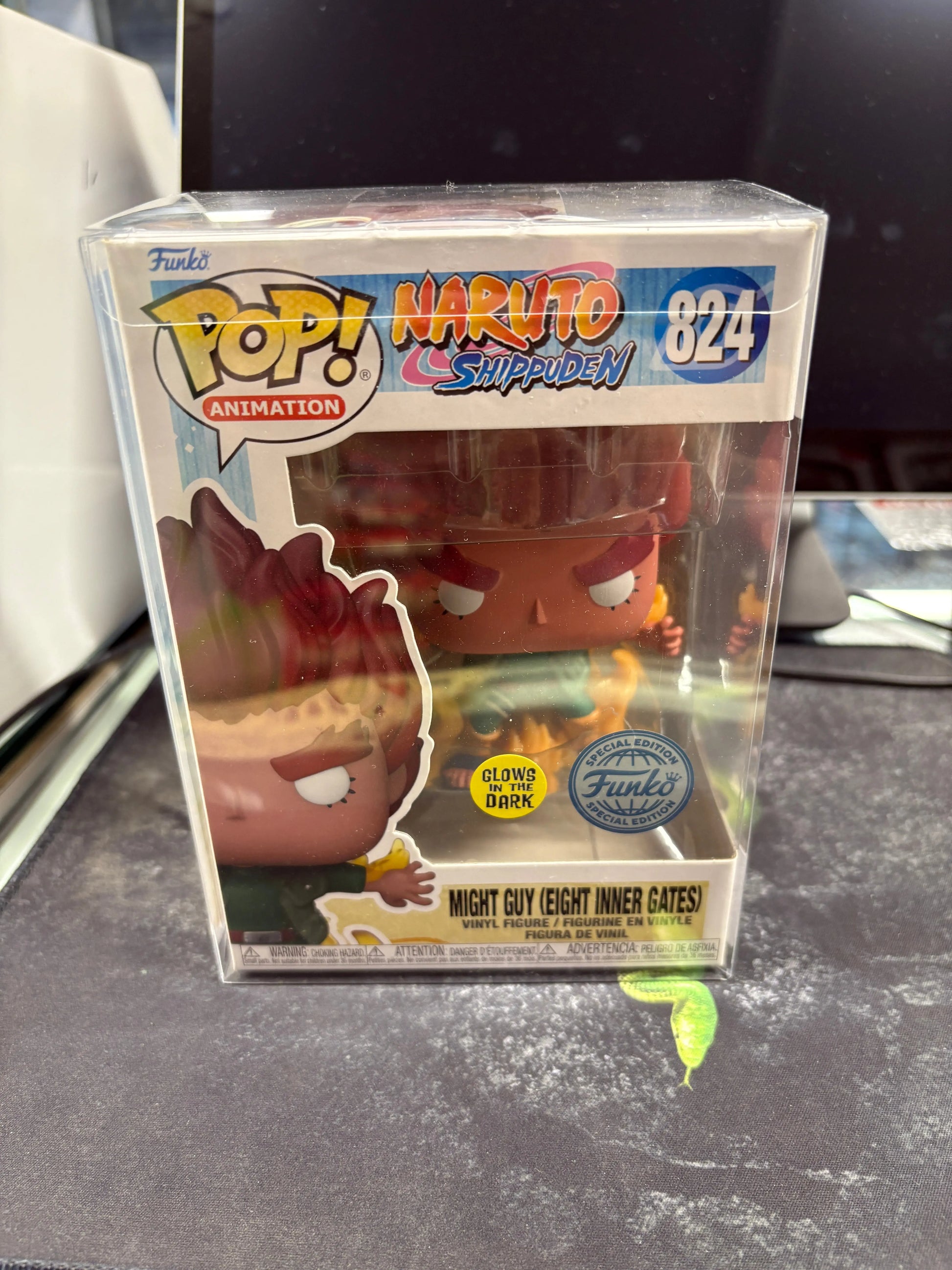 Funko Pop #824 Naruto Shippuden Might Guy Eight Inner Gates Figure FRENLY BRICKS - Open 7 Days