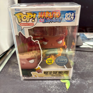 Funko Pop #824 Naruto Shippuden Might Guy Eight Inner Gates Figure FRENLY BRICKS - Open 7 Days