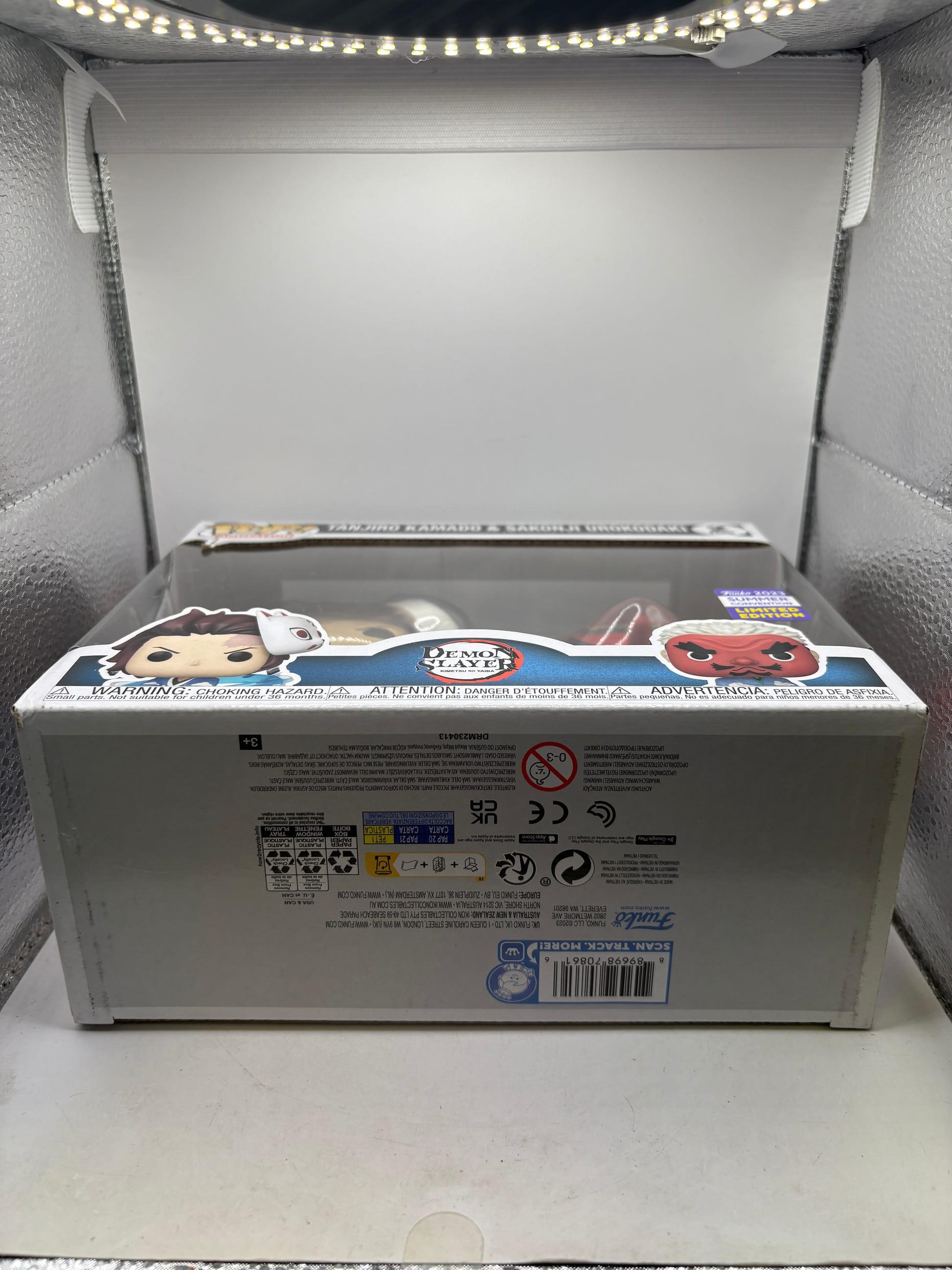 Funko POP! Animation Demon Slayer Tanjiro Kamado & Sakonji Urokodaki 2 Pack, photo 6 image 6