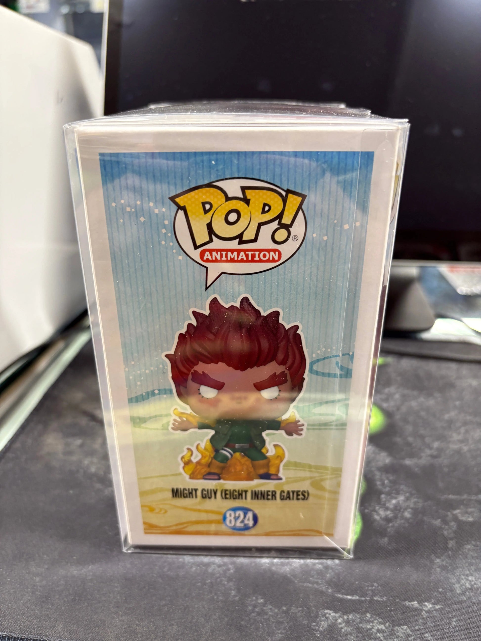 Funko Pop #824 Naruto Shippuden Might Guy Eight Inner Gates Figure FRENLY BRICKS - Open 7 Days