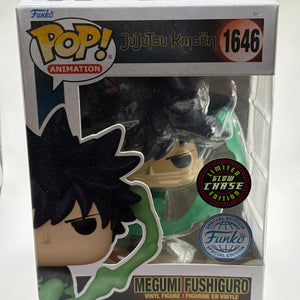 Funko POP! Animation Jujutsu Kaisen #1646 Megumi Fushiguro Limited Glow Chase FRENLY BRICKS - Open 7 Days