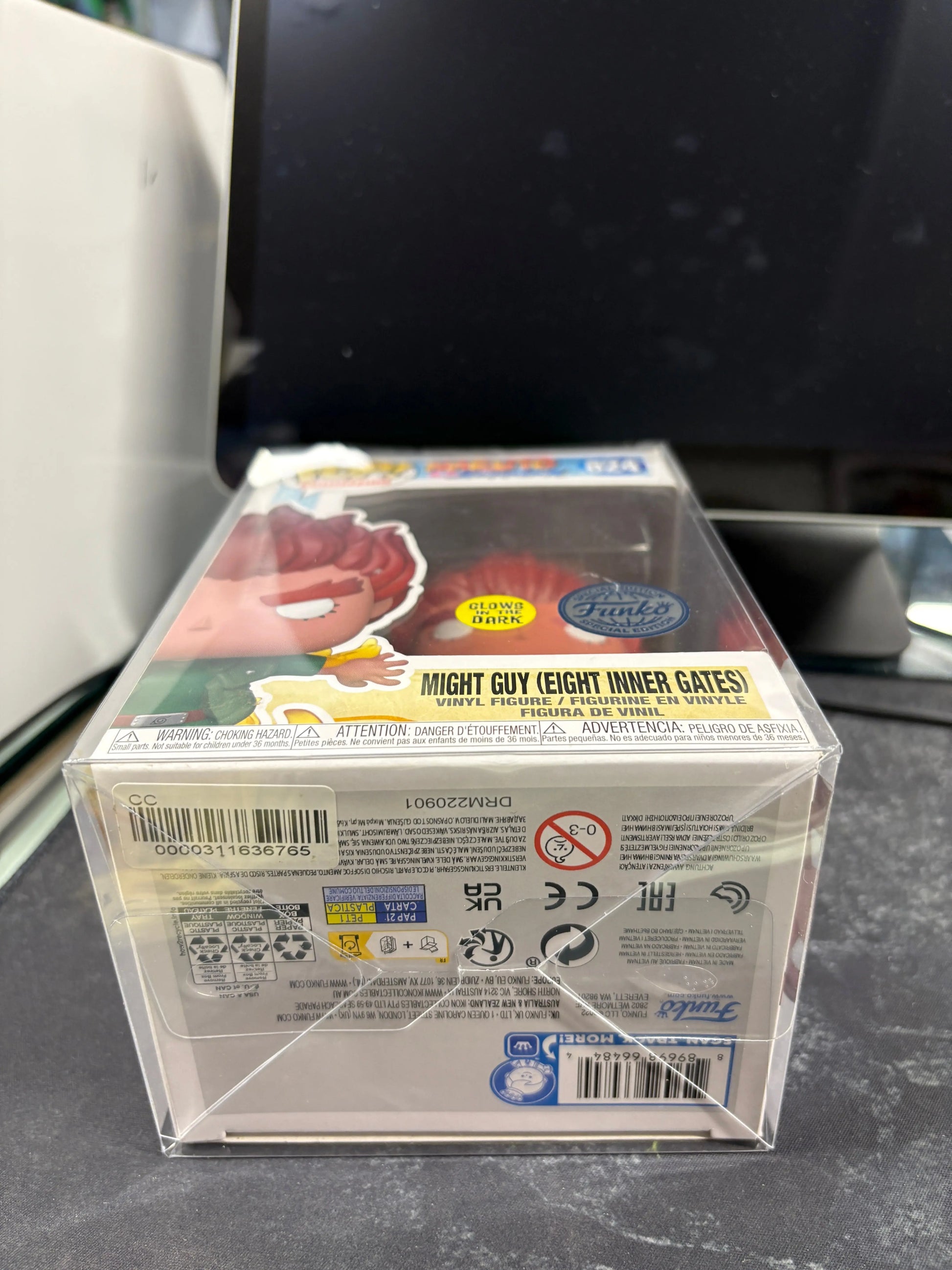 Funko Pop #824 Naruto Shippuden Might Guy Eight Inner Gates Figure FRENLY BRICKS - Open 7 Days