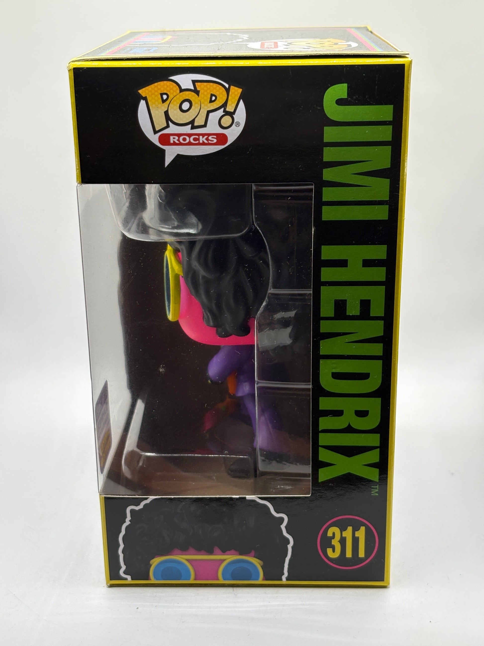 Funko POP! Rocks Hendrix #311 Jimi Hendrix 2023 Summer Con Limited Edition FRENLY BRICKS - Open 7 Days