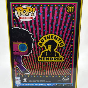 Funko POP! Rocks Hendrix #311 Jimi Hendrix 2023 Summer Con Limited Edition FRENLY BRICKS - Open 7 Days