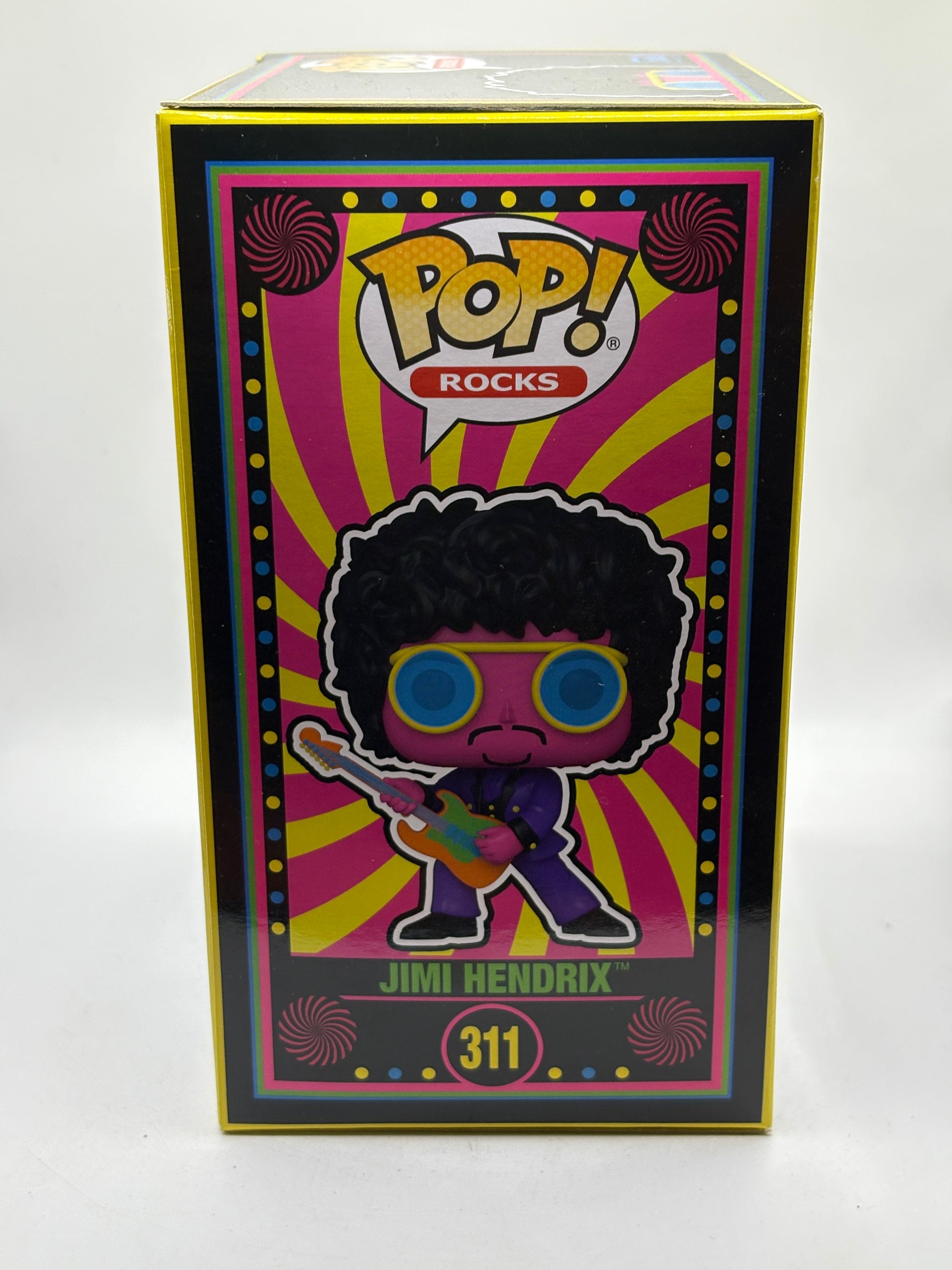 Funko POP! Rocks Hendrix #311 Jimi Hendrix 2023 Summer Con Limited Edition FRENLY BRICKS - Open 7 Days