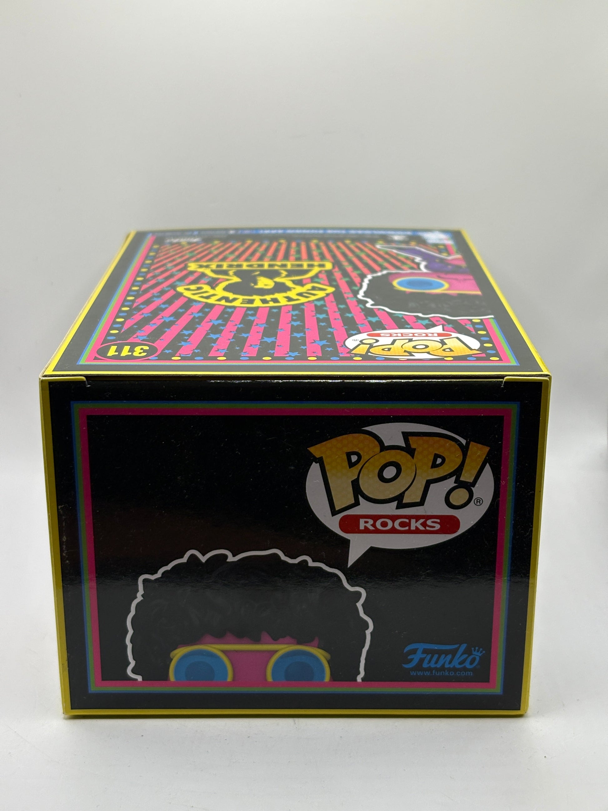 Funko POP! Rocks Hendrix #311 Jimi Hendrix 2023 Summer Con Limited Edition FRENLY BRICKS - Open 7 Days