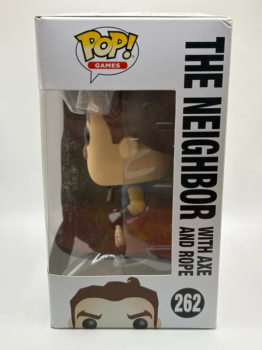 Funko POP! Games Hello Neighbour #262 The Neighbour with Axe and Rope FRENLY BRICKS - Open 7 Days