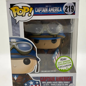 Funko Pop Captain America The First Avenger 2017 Exclusive #219 FRENLY BRICKS - Open 7 Days