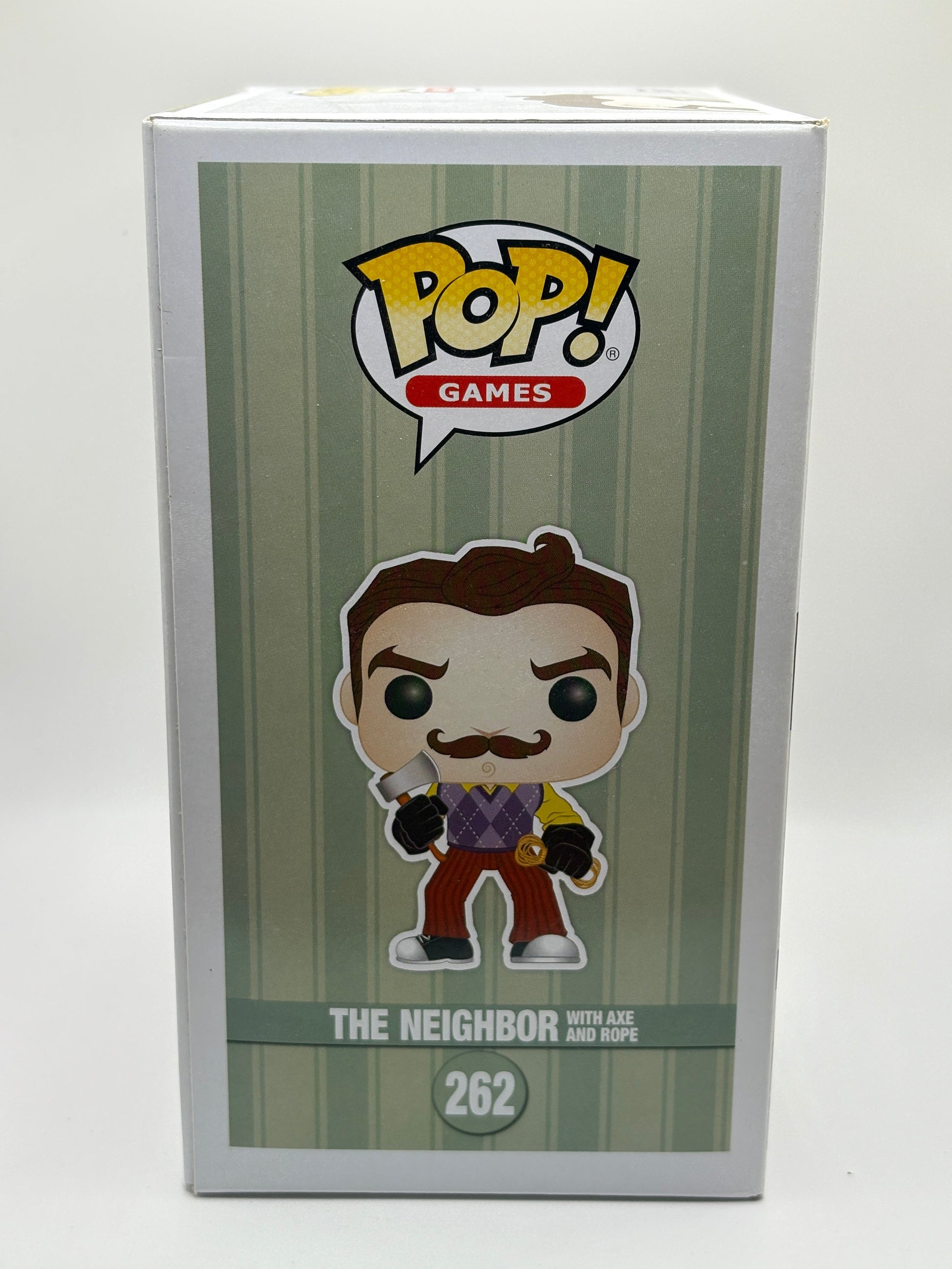 Funko POP! Games Hello Neighbour #262 The Neighbour with Axe and Rope FRENLY BRICKS - Open 7 Days