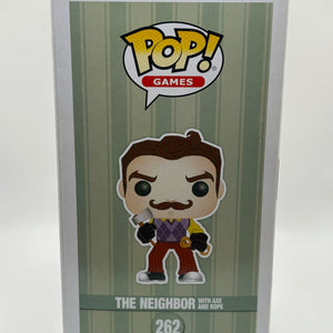 Funko POP! Games Hello Neighbour #262 The Neighbour with Axe and Rope FRENLY BRICKS - Open 7 Days