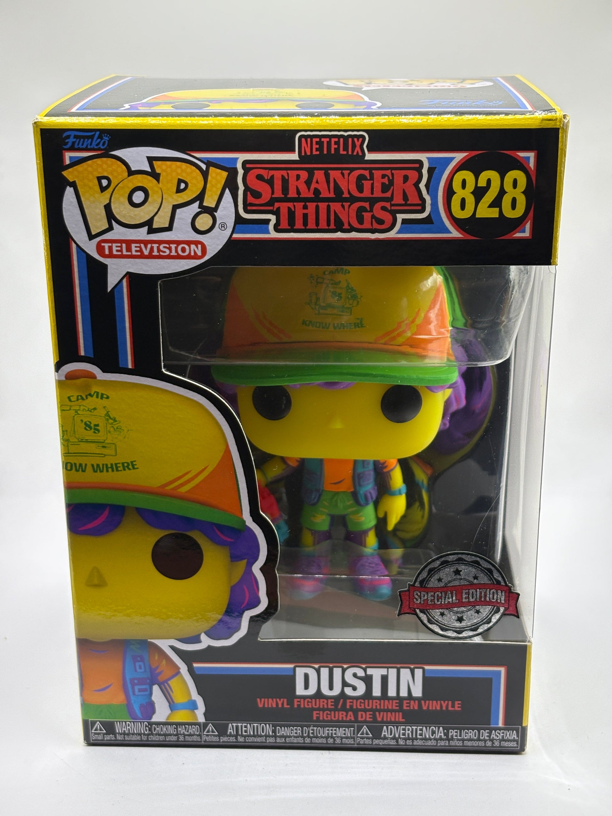 Funko POP! Television Stranger Things #828 Dustin Special Edition FRENLY BRICKS - Open 7 Days