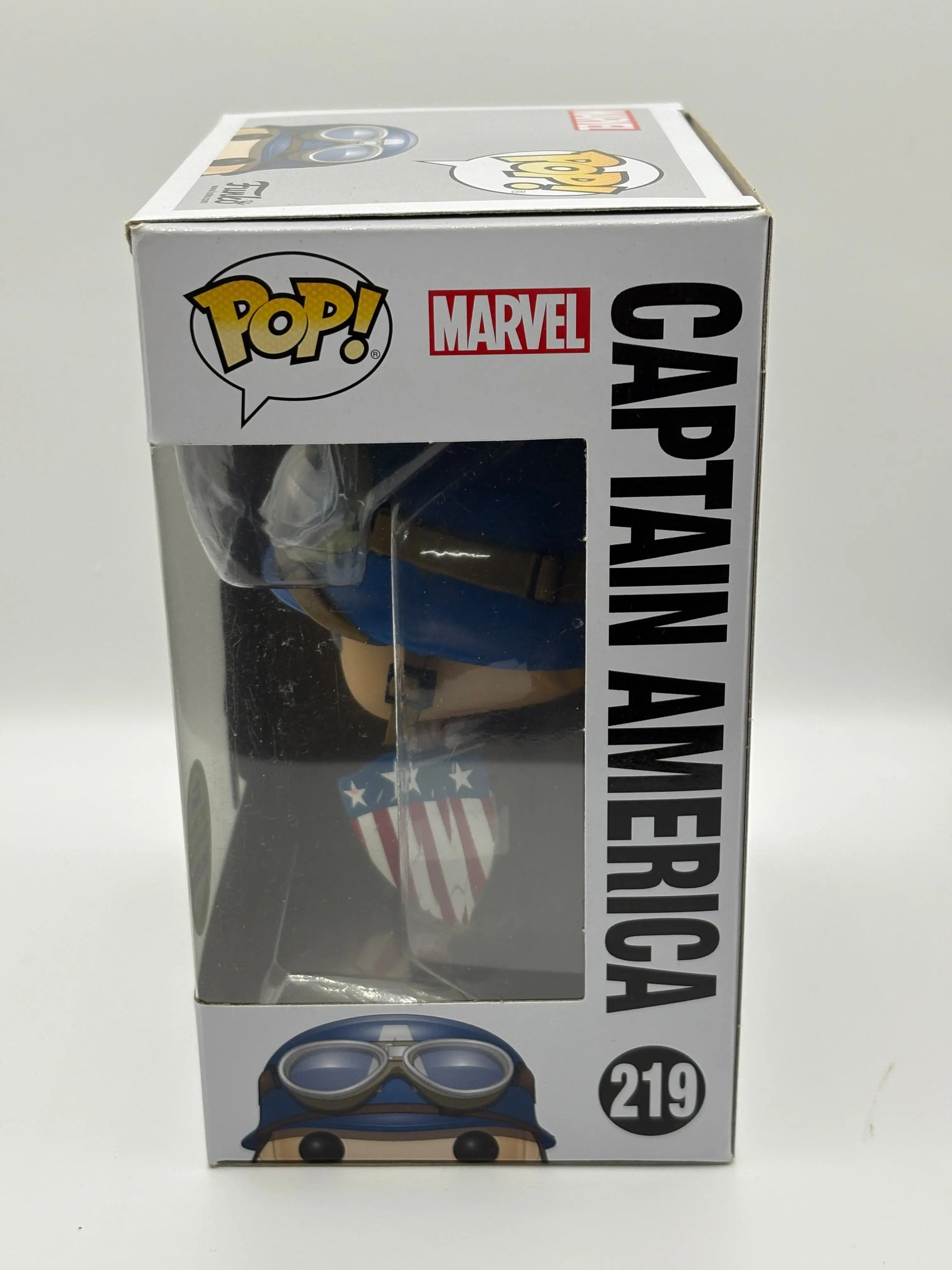 Funko Pop Captain America The First Avenger 2017 Exclusive #219 FRENLY BRICKS - Open 7 Days