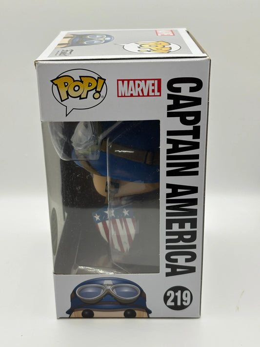Funko Pop Captain America The First Avenger 2017 Exclusive #219 FRENLY BRICKS - Open 7 Days