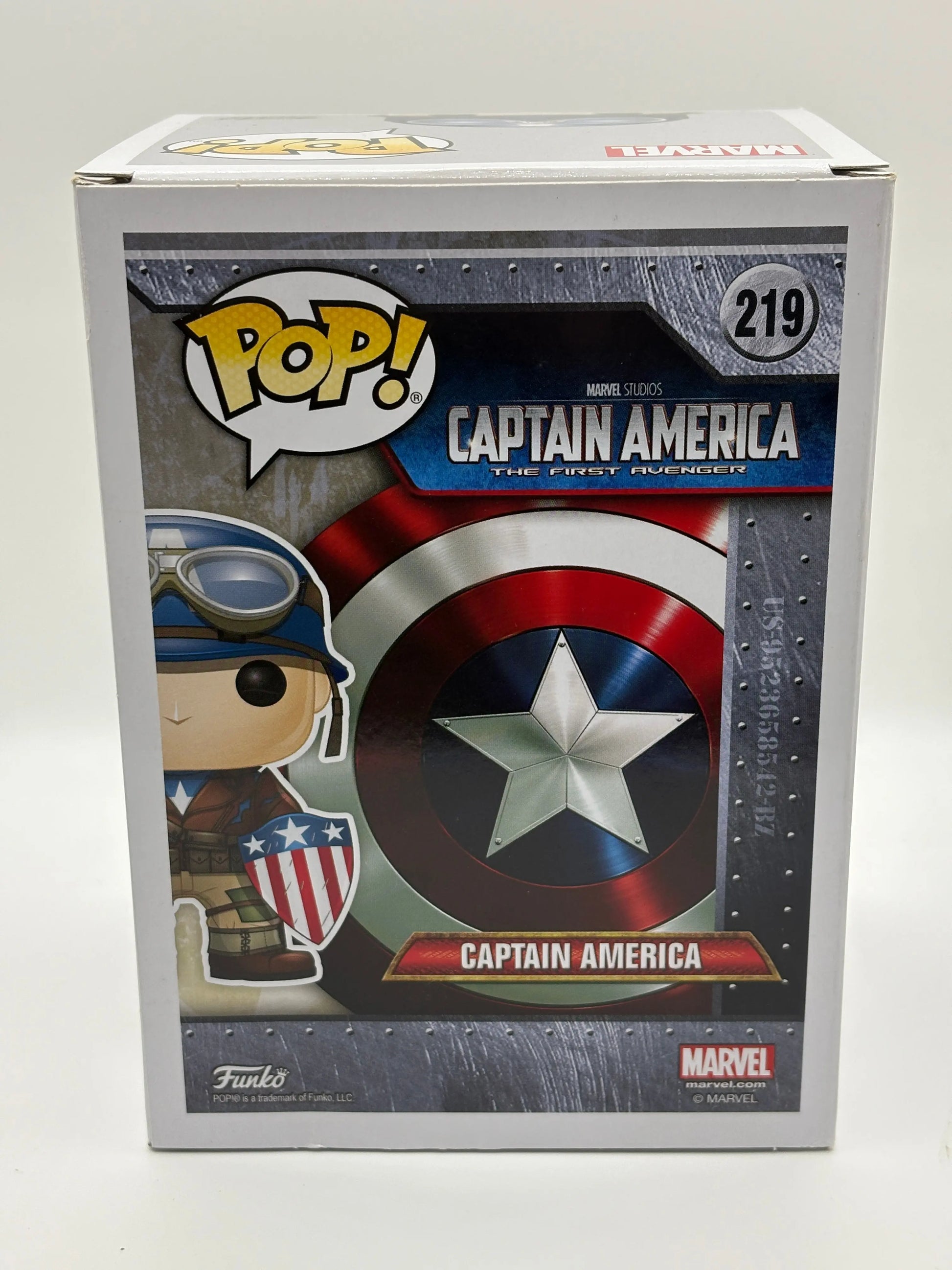 Funko Pop Captain America The First Avenger 2017 Exclusive #219 FRENLY BRICKS - Open 7 Days