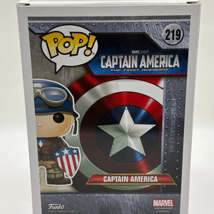 Funko Pop Captain America The First Avenger 2017 Exclusive #219 FRENLY BRICKS - Open 7 Days