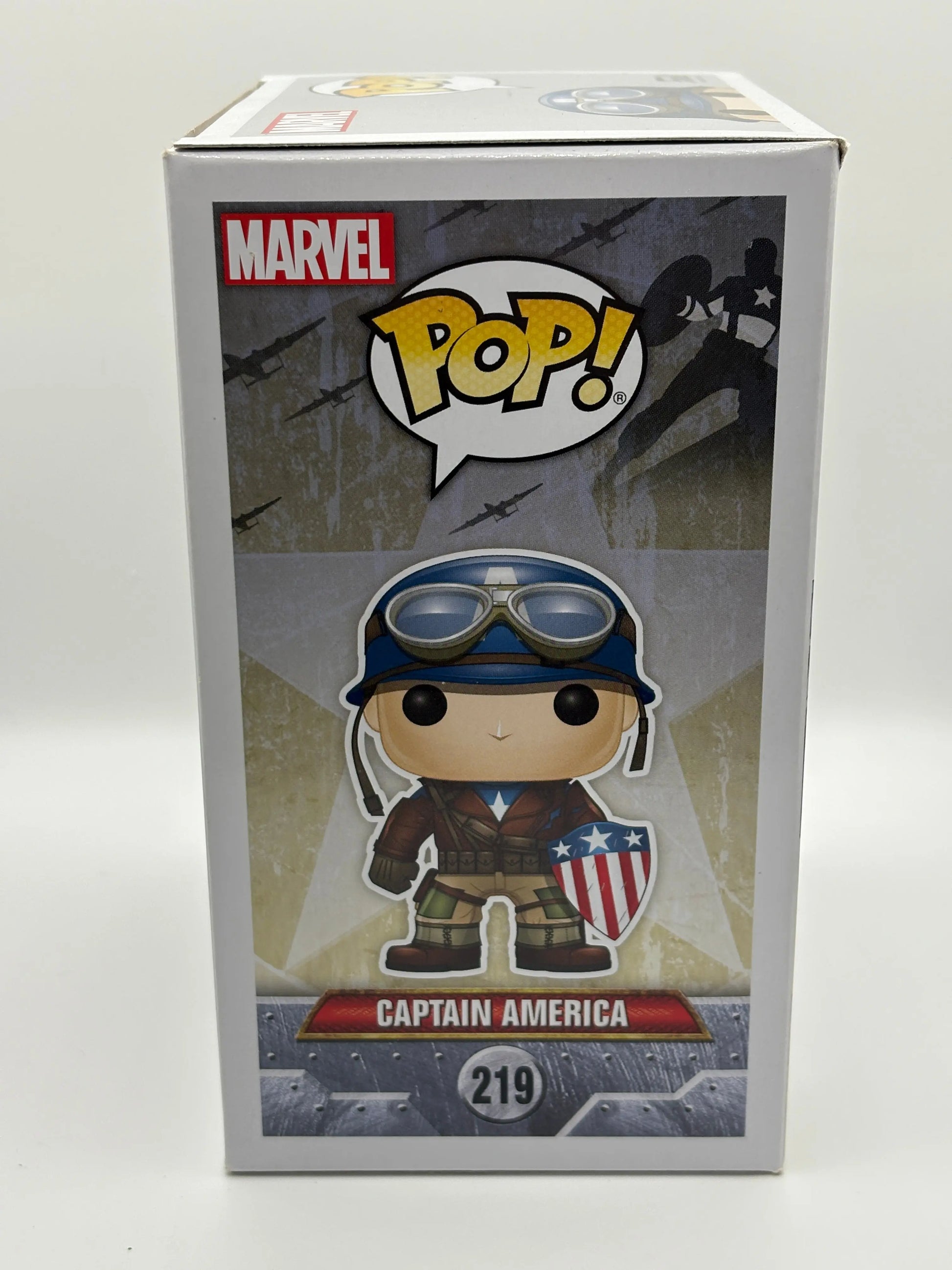Funko Pop Captain America The First Avenger 2017 Exclusive #219 FRENLY BRICKS - Open 7 Days