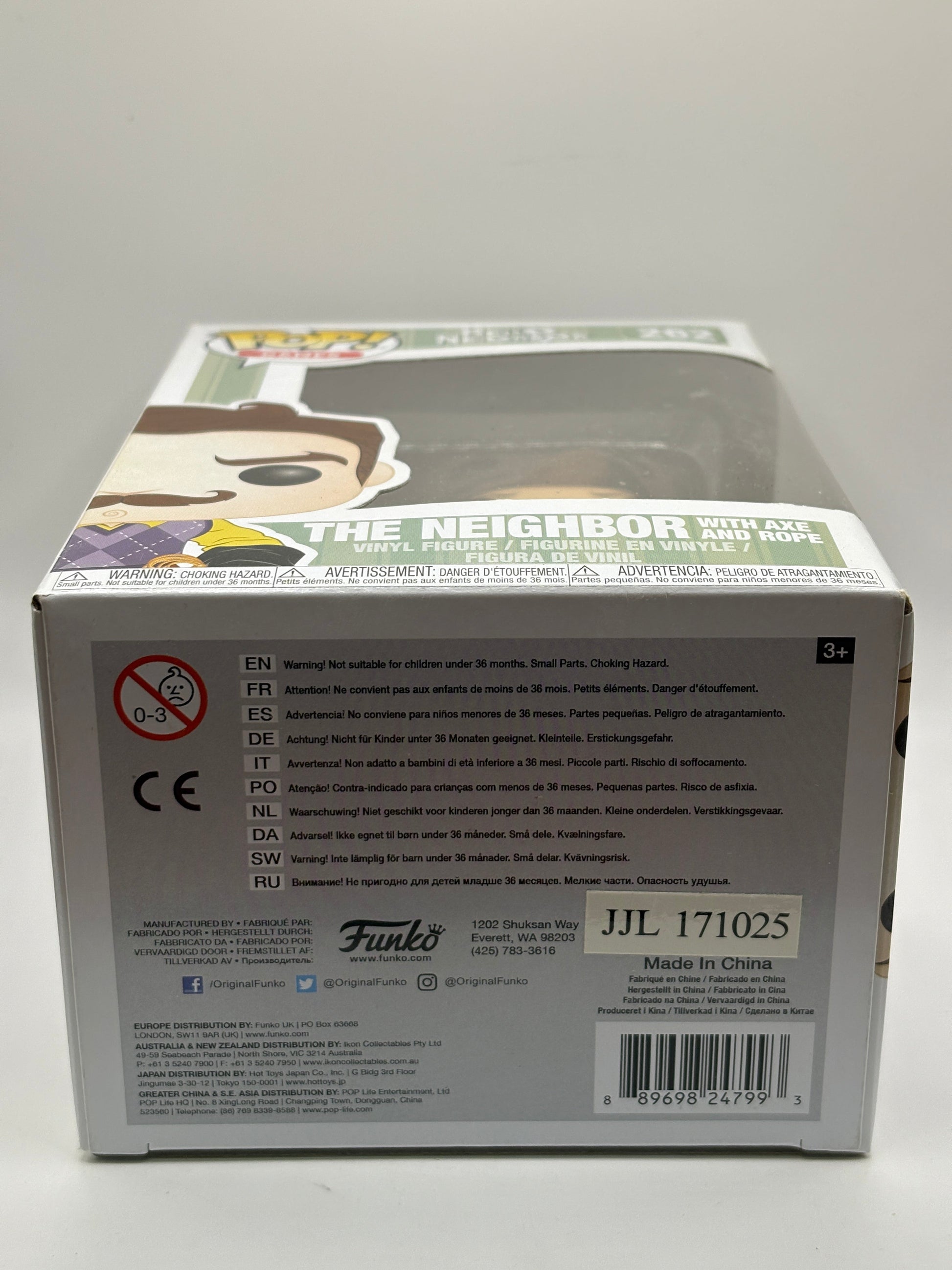 Funko POP! Games Hello Neighbour #262 The Neighbour with Axe and Rope FRENLY BRICKS - Open 7 Days