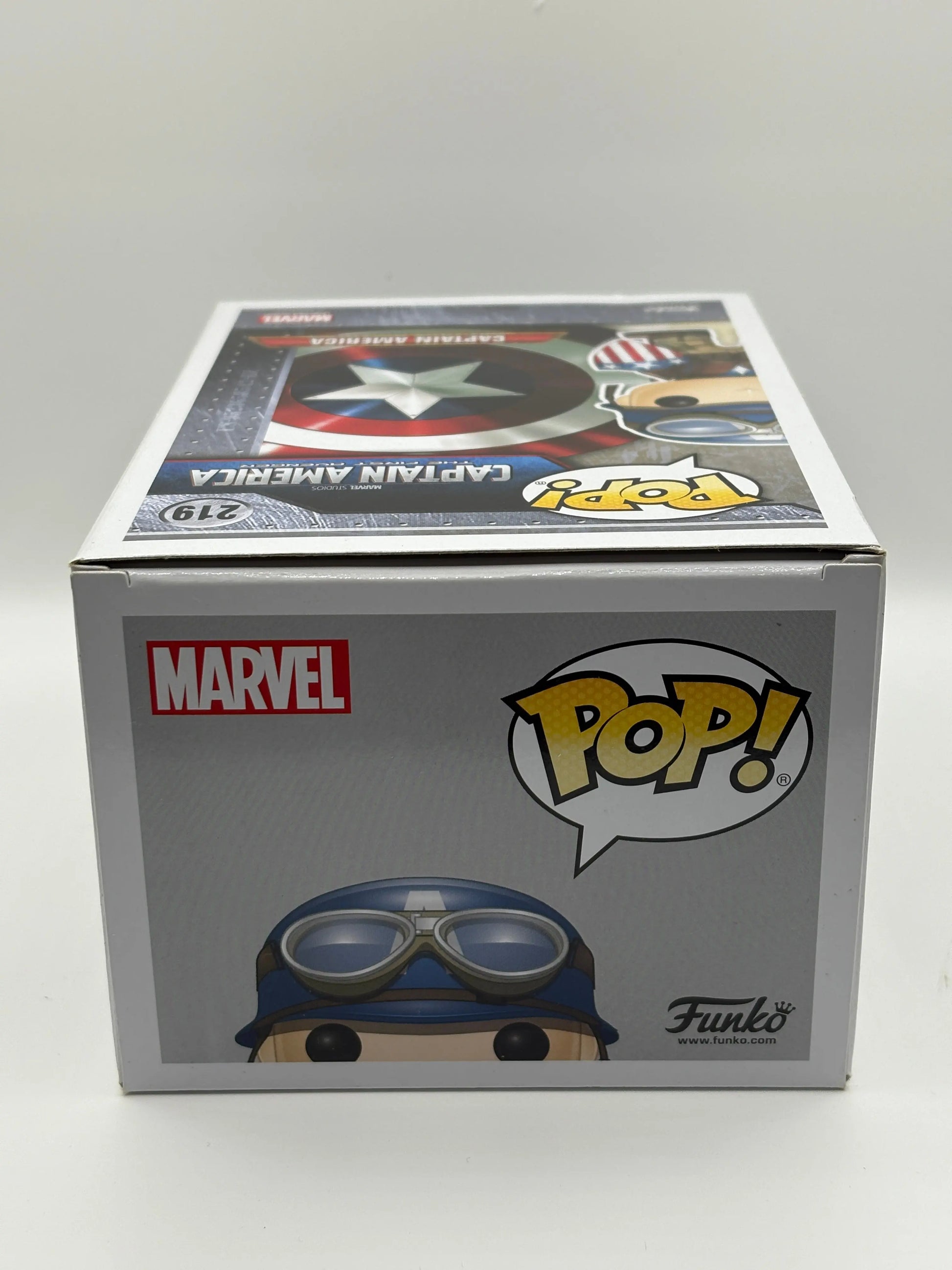 Funko Pop Captain America The First Avenger 2017 Exclusive #219 FRENLY BRICKS - Open 7 Days