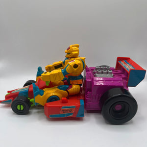 Transformers Takara Tomy G1 Euro Rare Exclusive ACTION MASTER CIRCUIT Complete No Box FRENLY BRICKS - Open 7 Days