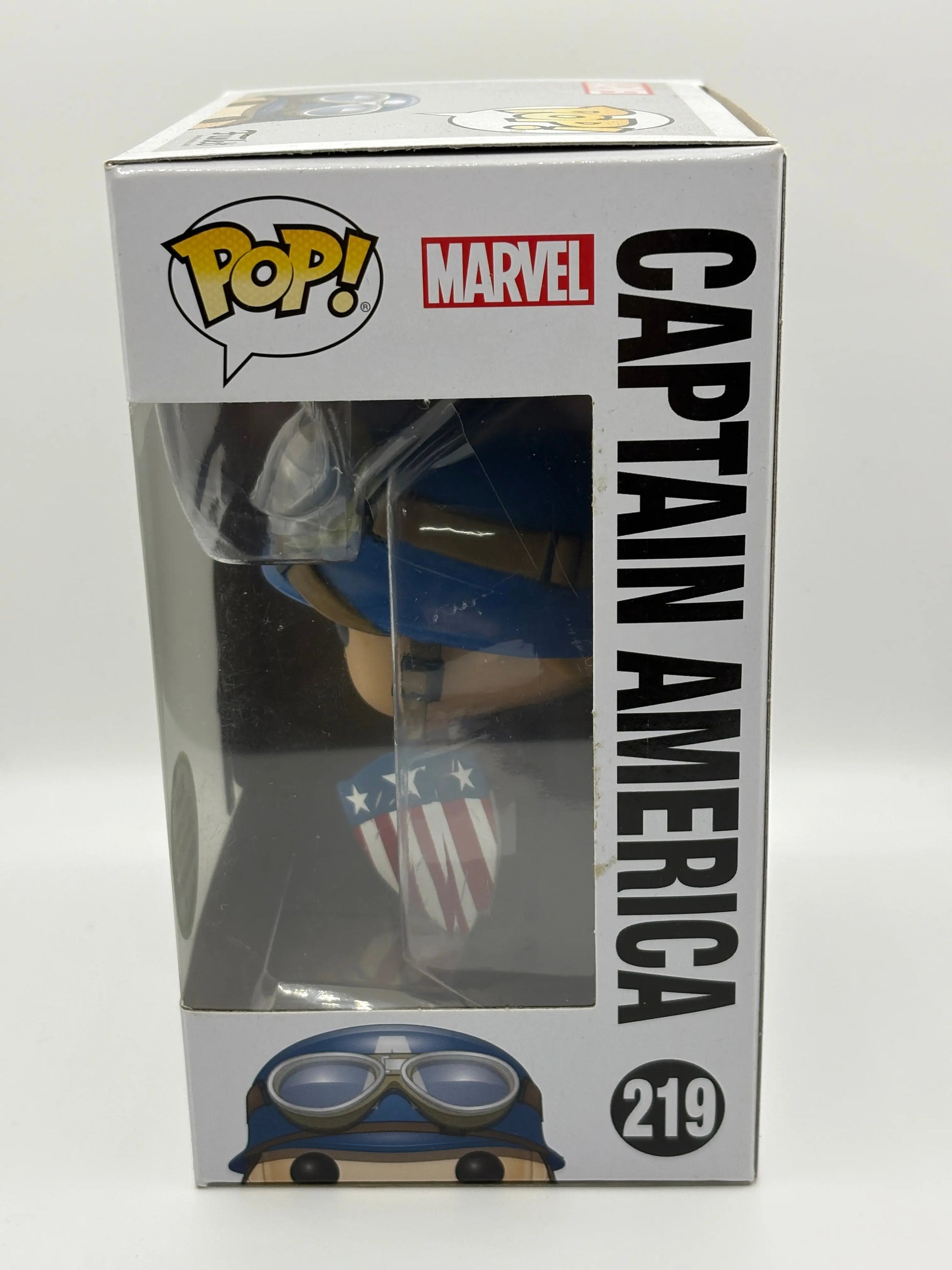 Funko Pop Captain America The First Avenger 2017 Exclusive #219 FRENLY BRICKS - Open 7 Days