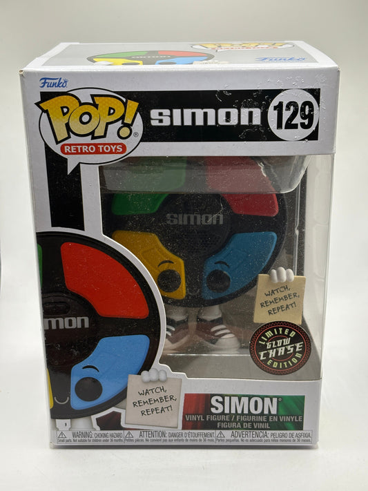 Funko POP! Retro Toys Simon #129 Simon Limited Glow Chase FRENLY BRICKS - Open 7 Days
