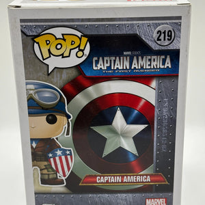 Funko Pop Captain America The First Avenger 2017 Exclusive #219 FRENLY BRICKS - Open 7 Days