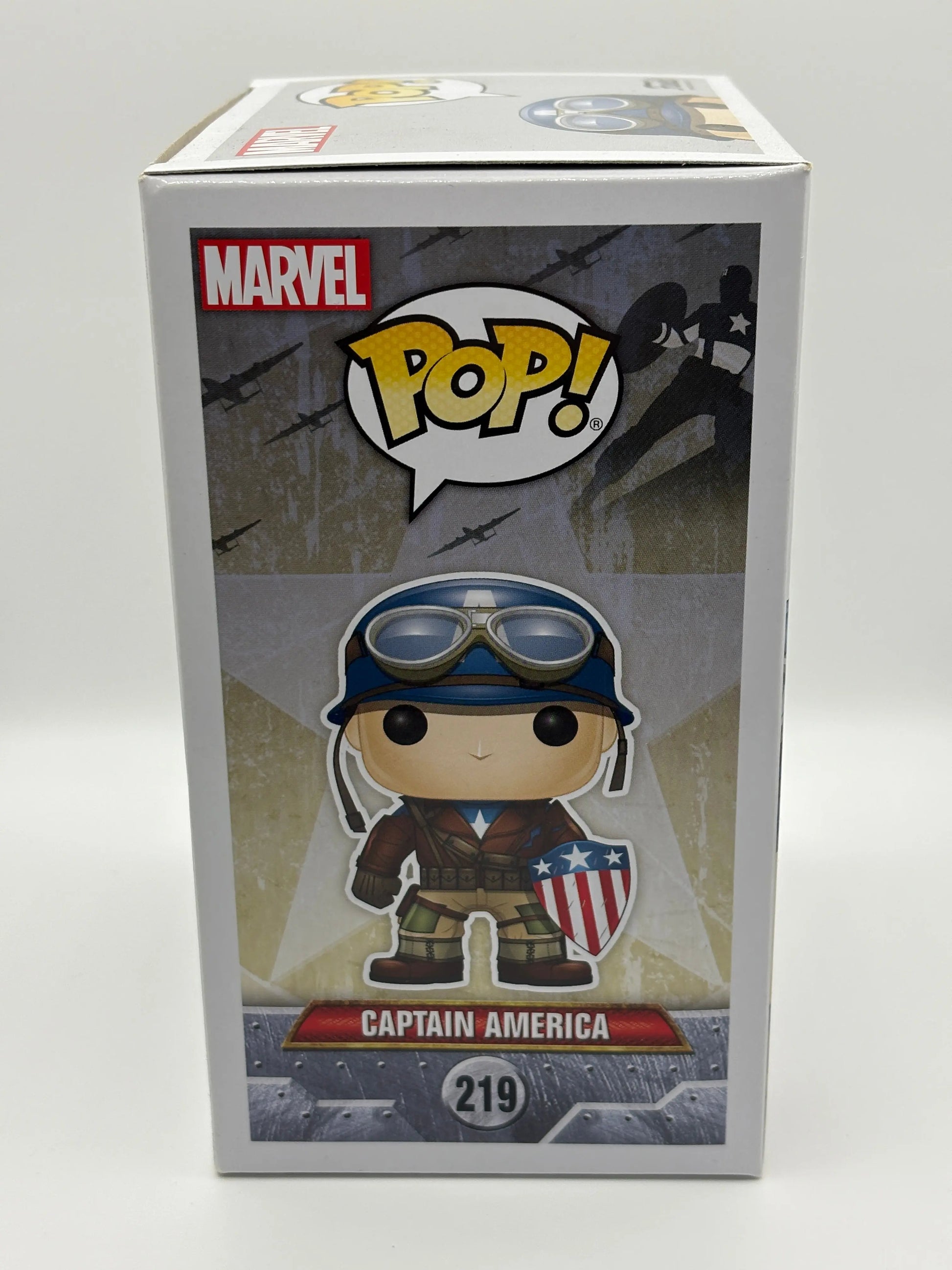 Funko Pop Captain America The First Avenger 2017 Exclusive #219 FRENLY BRICKS - Open 7 Days