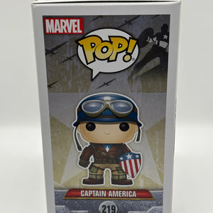 Funko Pop Captain America The First Avenger 2017 Exclusive #219 FRENLY BRICKS - Open 7 Days