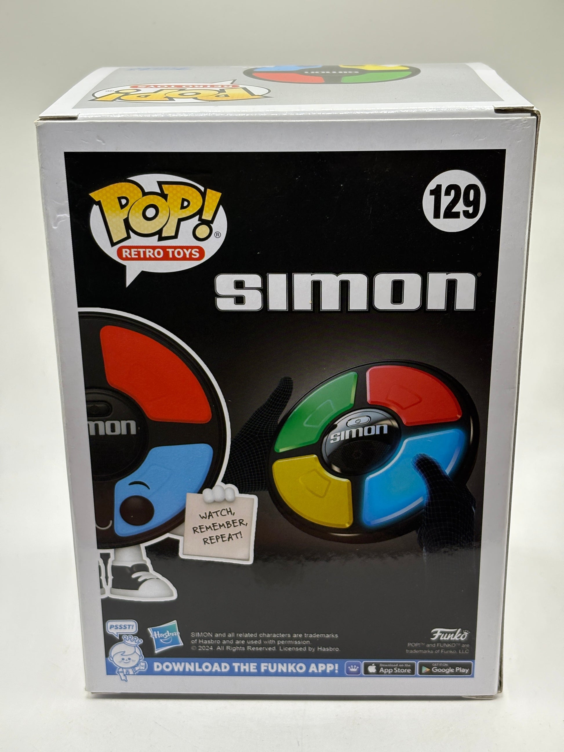 Funko POP! Retro Toys Simon #129 Simon Limited Glow Chase FRENLY BRICKS - Open 7 Days