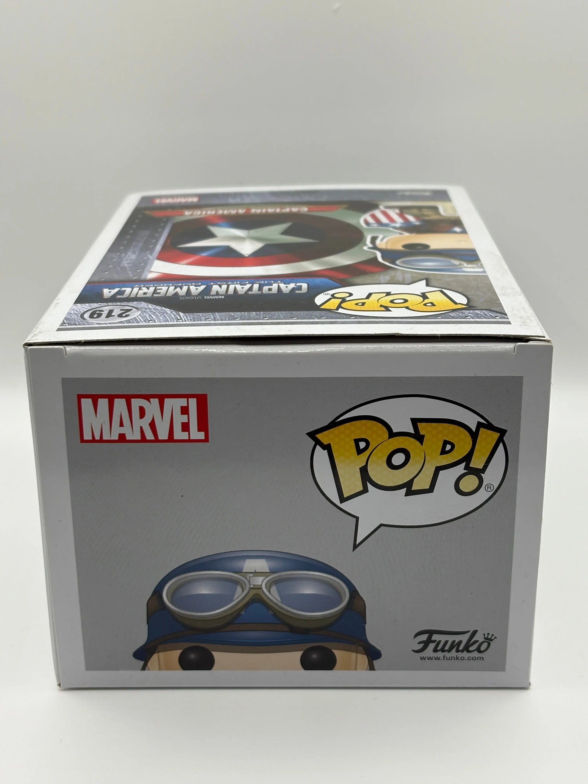 Funko Pop Captain America The First Avenger 2017 Exclusive #219 FRENLY BRICKS - Open 7 Days