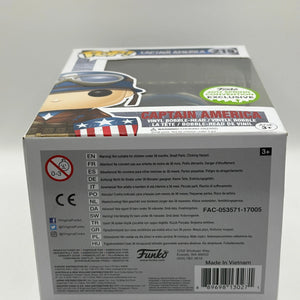 Funko Pop Captain America The First Avenger 2017 Exclusive #219 FRENLY BRICKS - Open 7 Days