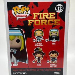 Funko POP! Animation Fire Force #979 Iris Vinyl Figure FRENLY BRICKS - Open 7 Days