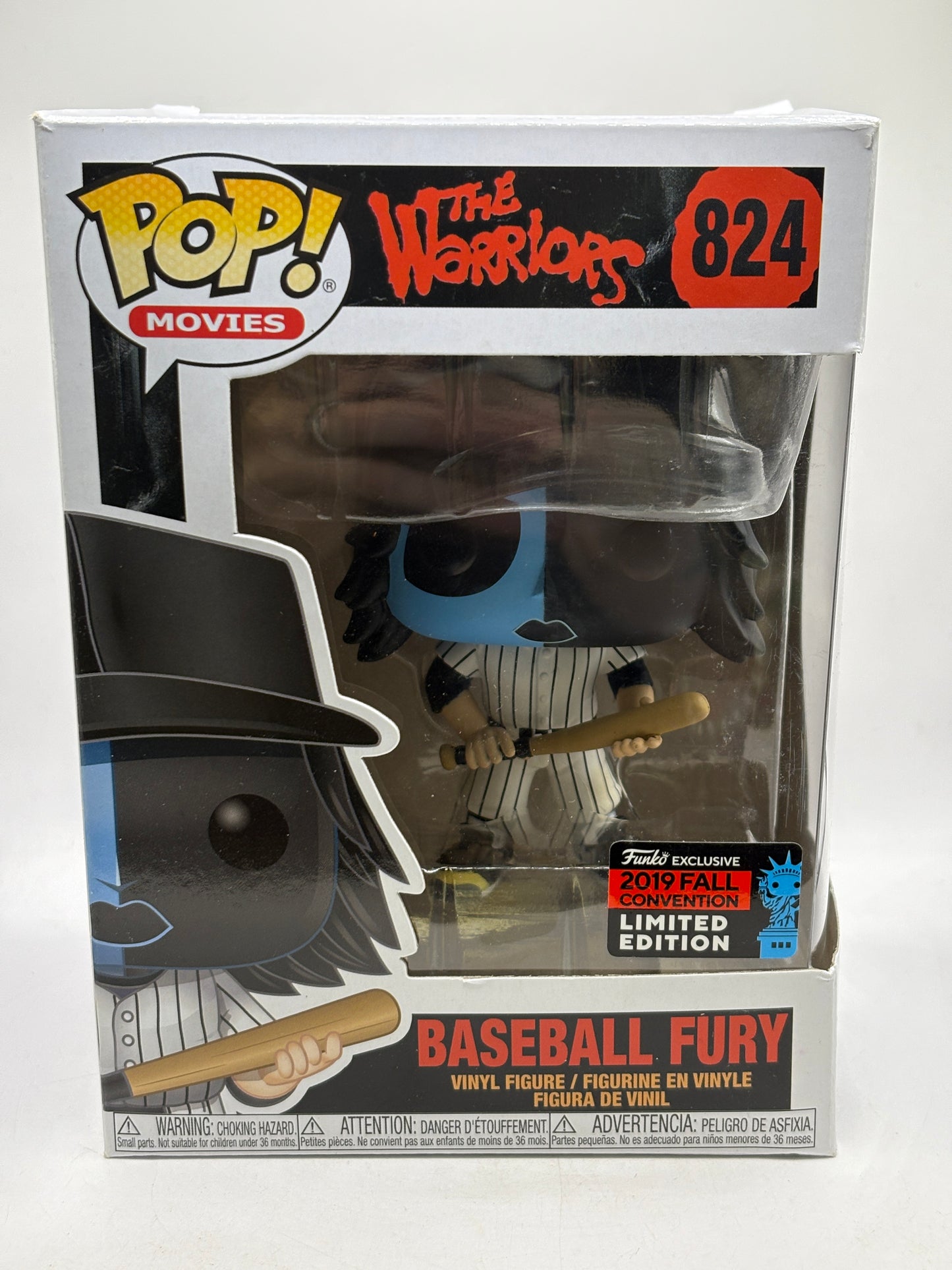 Funko POP! Movies The Warriors #824 Baseball Fury 2019 Fall *Box Dmg