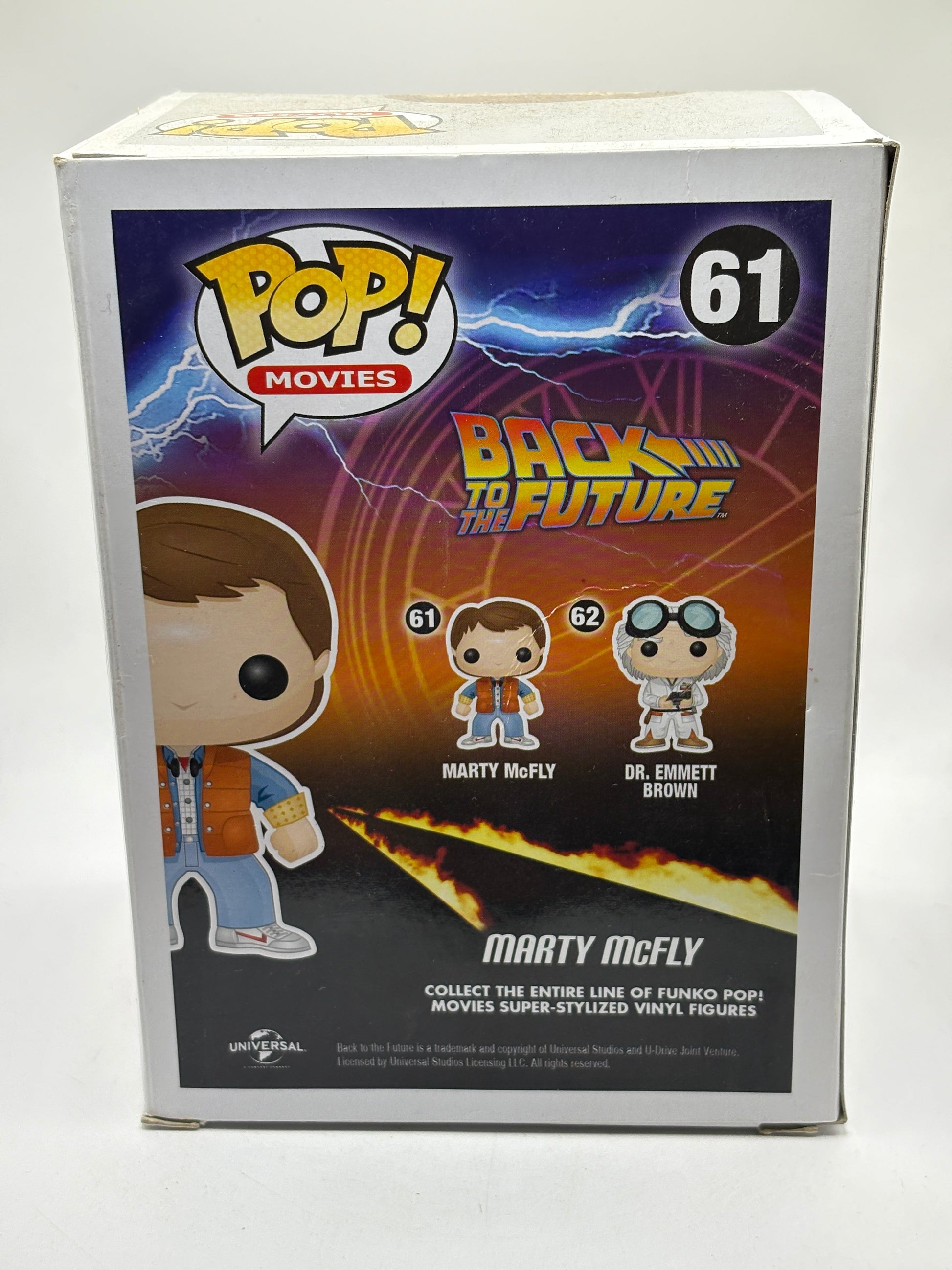 Funko POP! Movies Back to the Future #61 Marty McFly Vinyl Figure FRENLY BRICKS - Open 7 Days