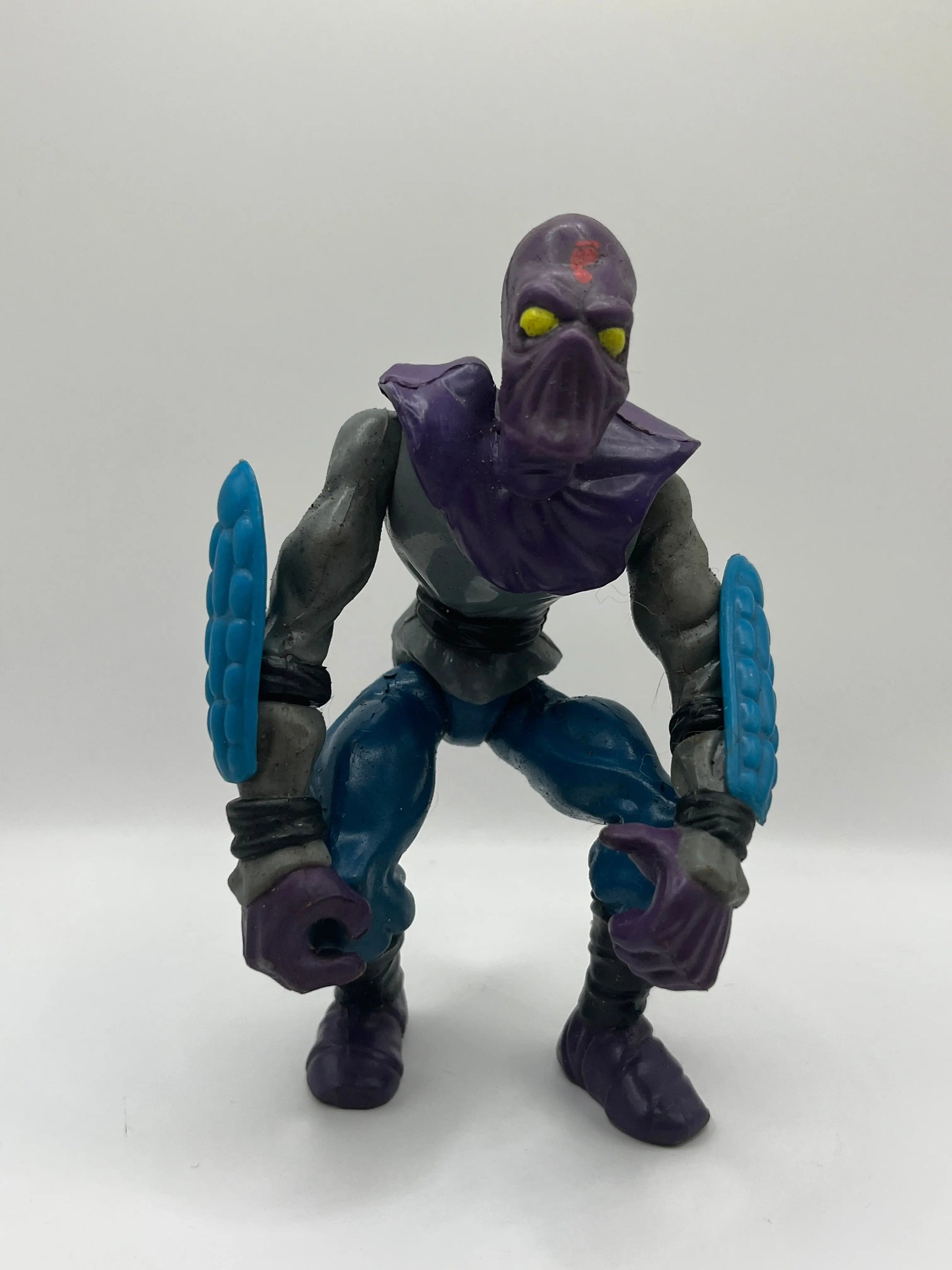 Vintage 1988 Teenage Mutant Ninja Turtles 4.5inch Foot Soldier Figure Playmates FRENLY BRICKS - Open 7 Days