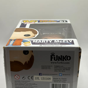 Funko POP! Movies Back to the Future #61 Marty McFly Vinyl Figure FRENLY BRICKS - Open 7 Days