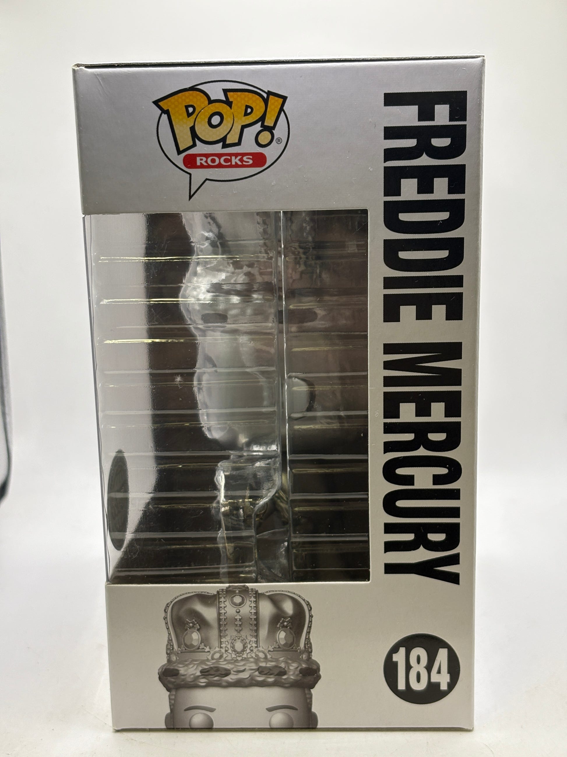 Funko POP! Rocks Queen #184 Freddie Mercury Special Edition Vinyl Figure - photo 2 image 2