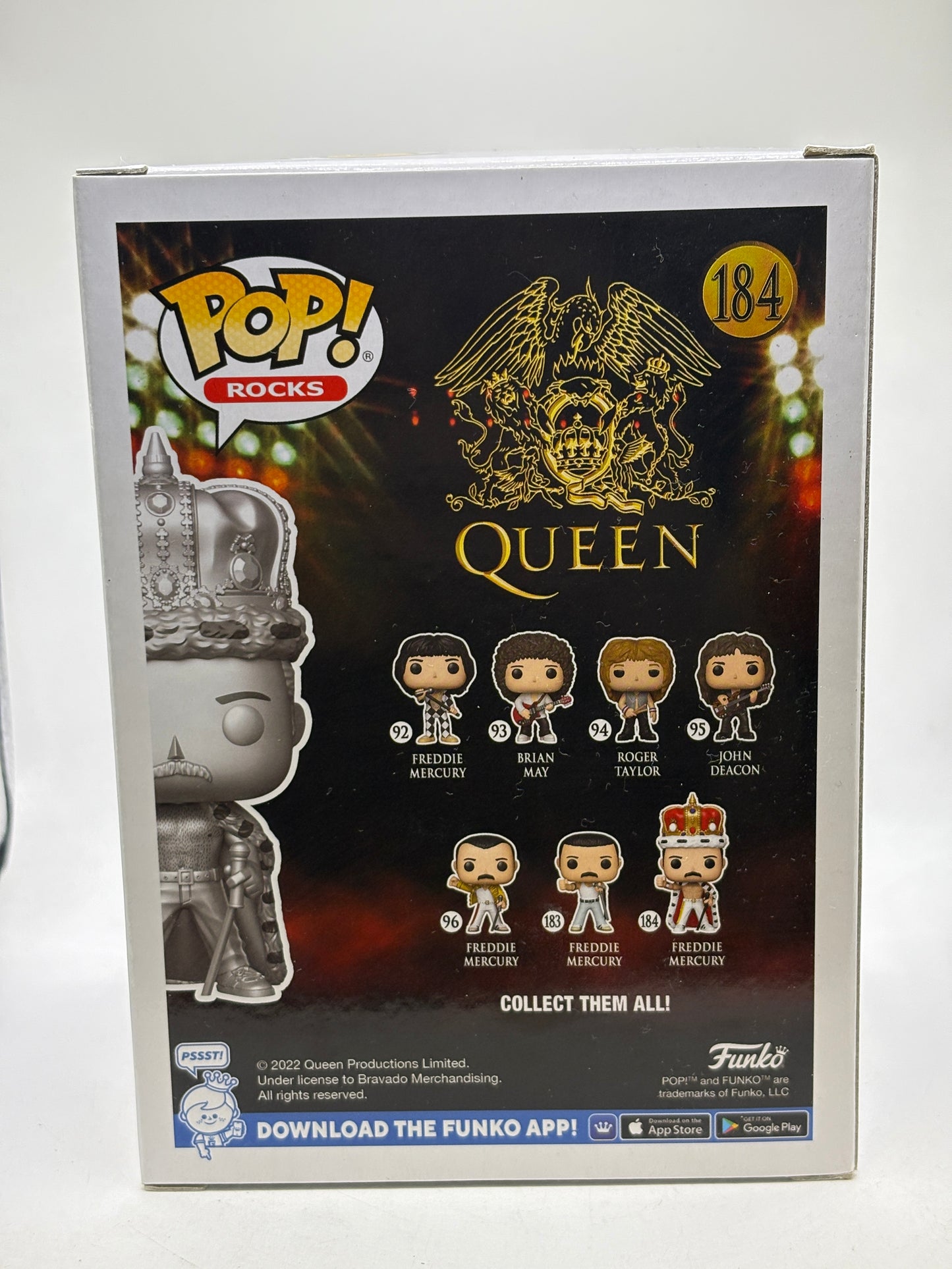 Funko POP! Rocks Queen #184 Freddie Mercury Special Edition Vinyl Figure