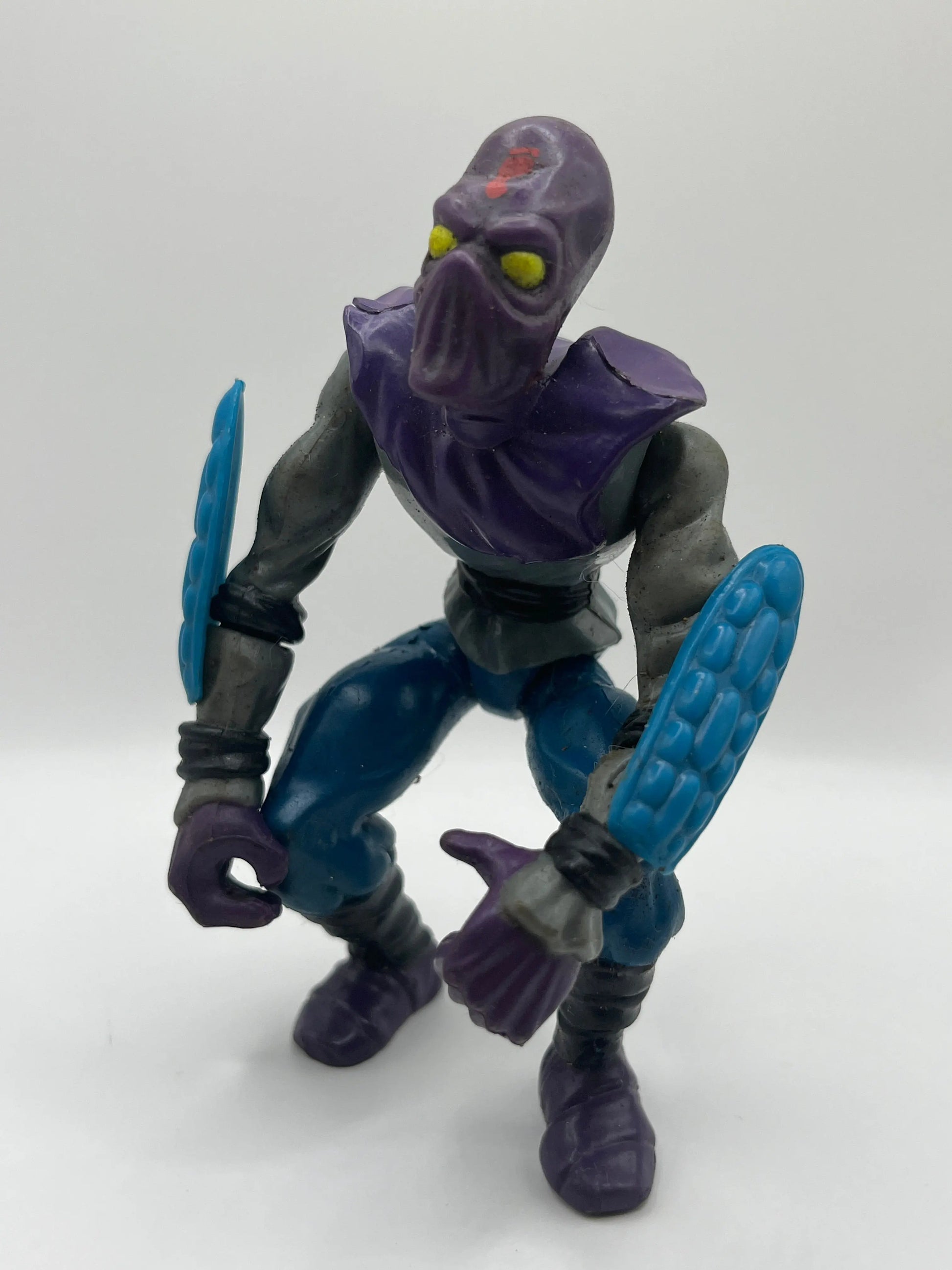 Vintage 1988 Teenage Mutant Ninja Turtles 4.5inch Foot Soldier Figure Playmates FRENLY BRICKS - Open 7 Days