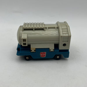 HASBRO VTG 1990 TRANSFORMERS MICROMASTERS TANKER TRUCK TRANSPORT REAR HALF FRENLY BRICKS - Open 7 Days