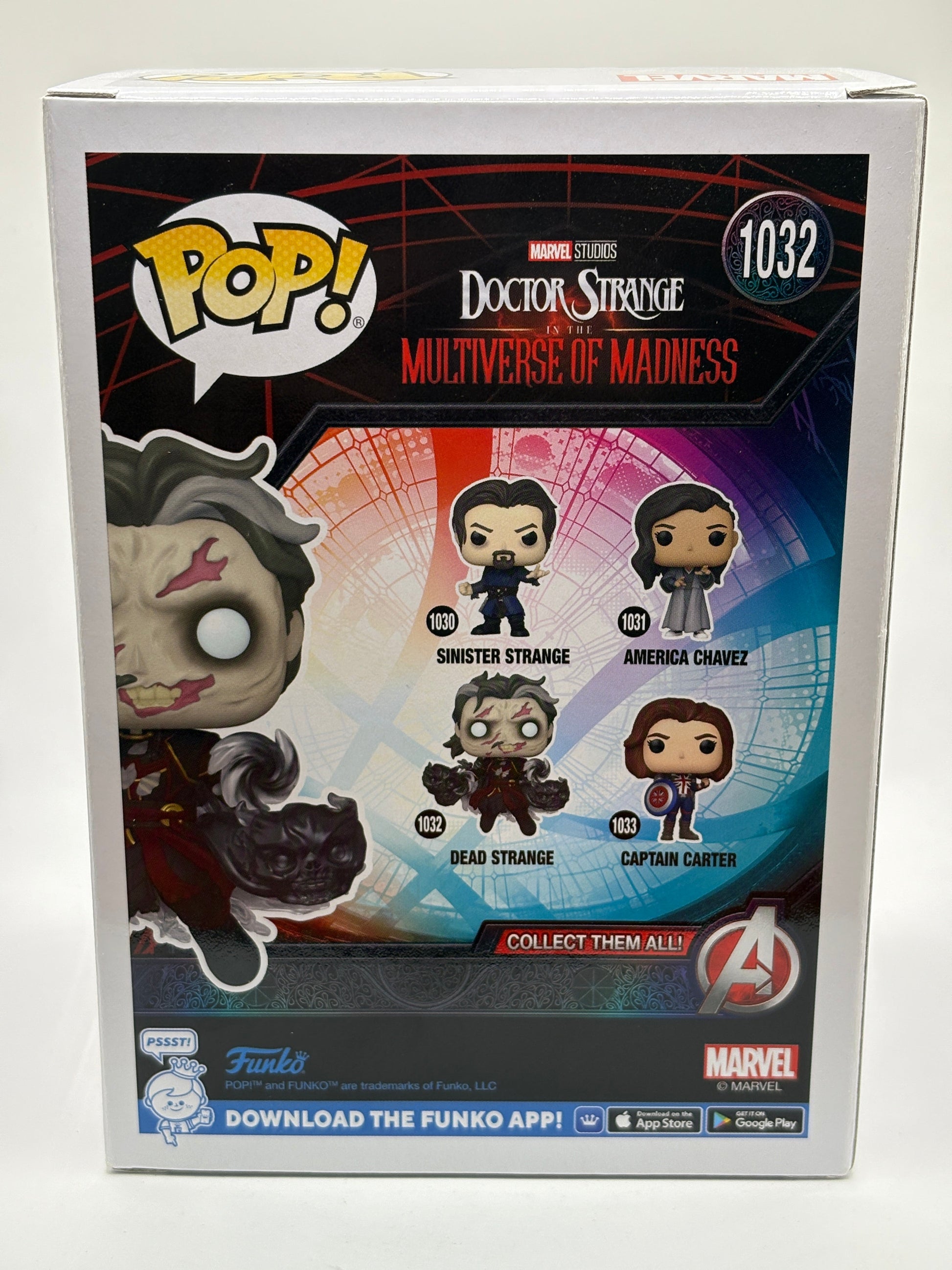Funko POP! Marvel Doctor Strange #1032 Dead Strange Bobble Head FRENLY BRICKS - Open 7 Days