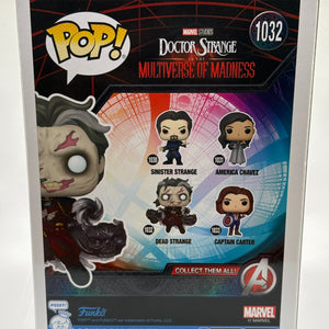 Funko POP! Marvel Doctor Strange #1032 Dead Strange Bobble Head FRENLY BRICKS - Open 7 Days