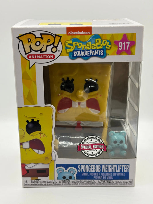 Funko Pop Nickelodeon Spongebob Weightlifter #917 FRENLY BRICKS - Open 7 Days