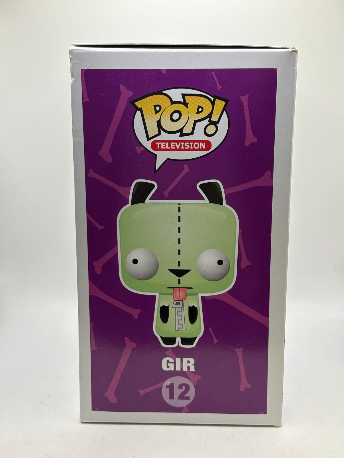 Funko POP! Television Invader Zim #12 Gir Vinyl Figure Glow DMG - photo 4 image 4