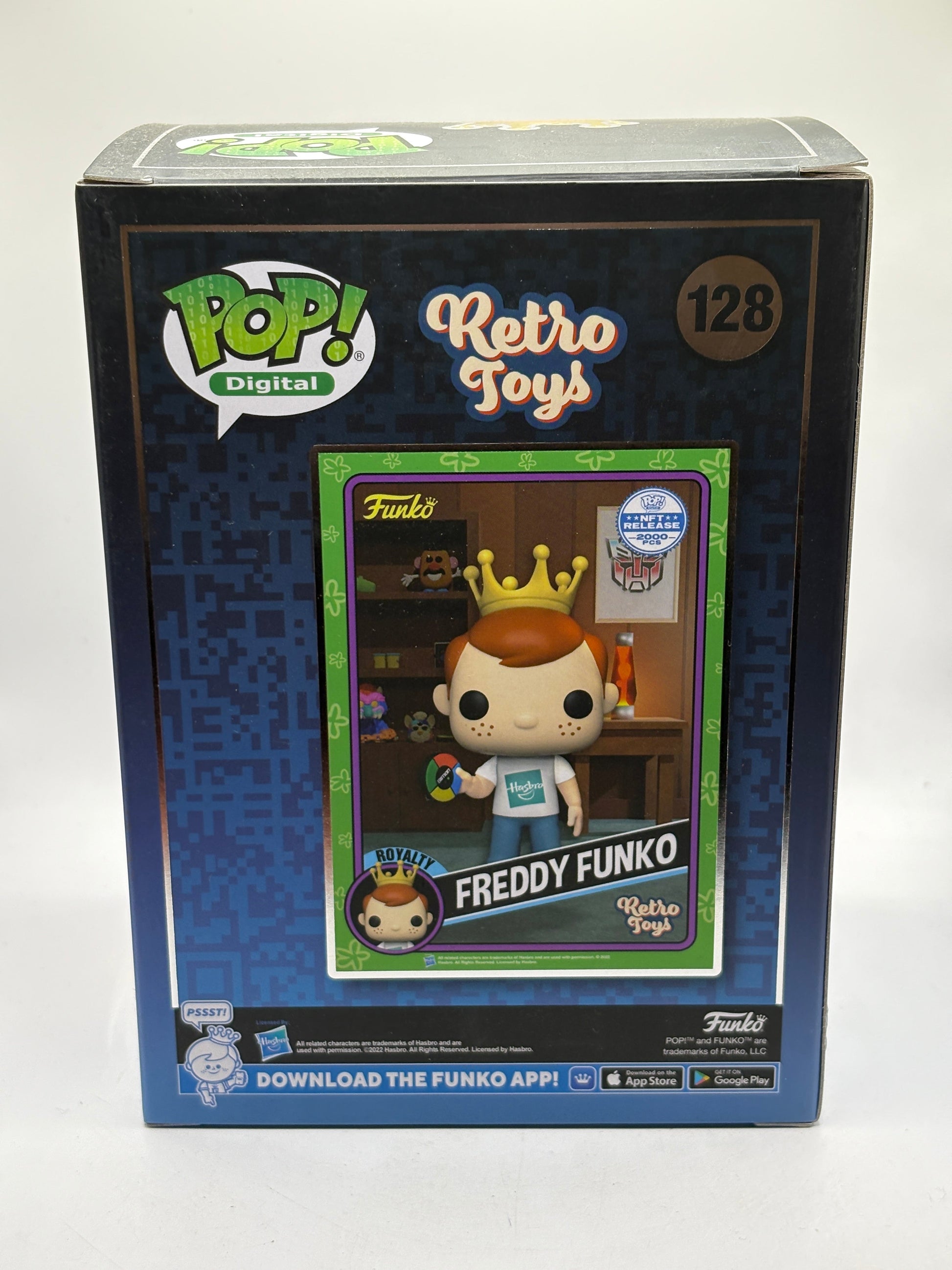 Funko POP! Digital Retro Toys #128 Freddy Funko NF T Release 2000 Pcs FRENLY BRICKS - Open 7 Days