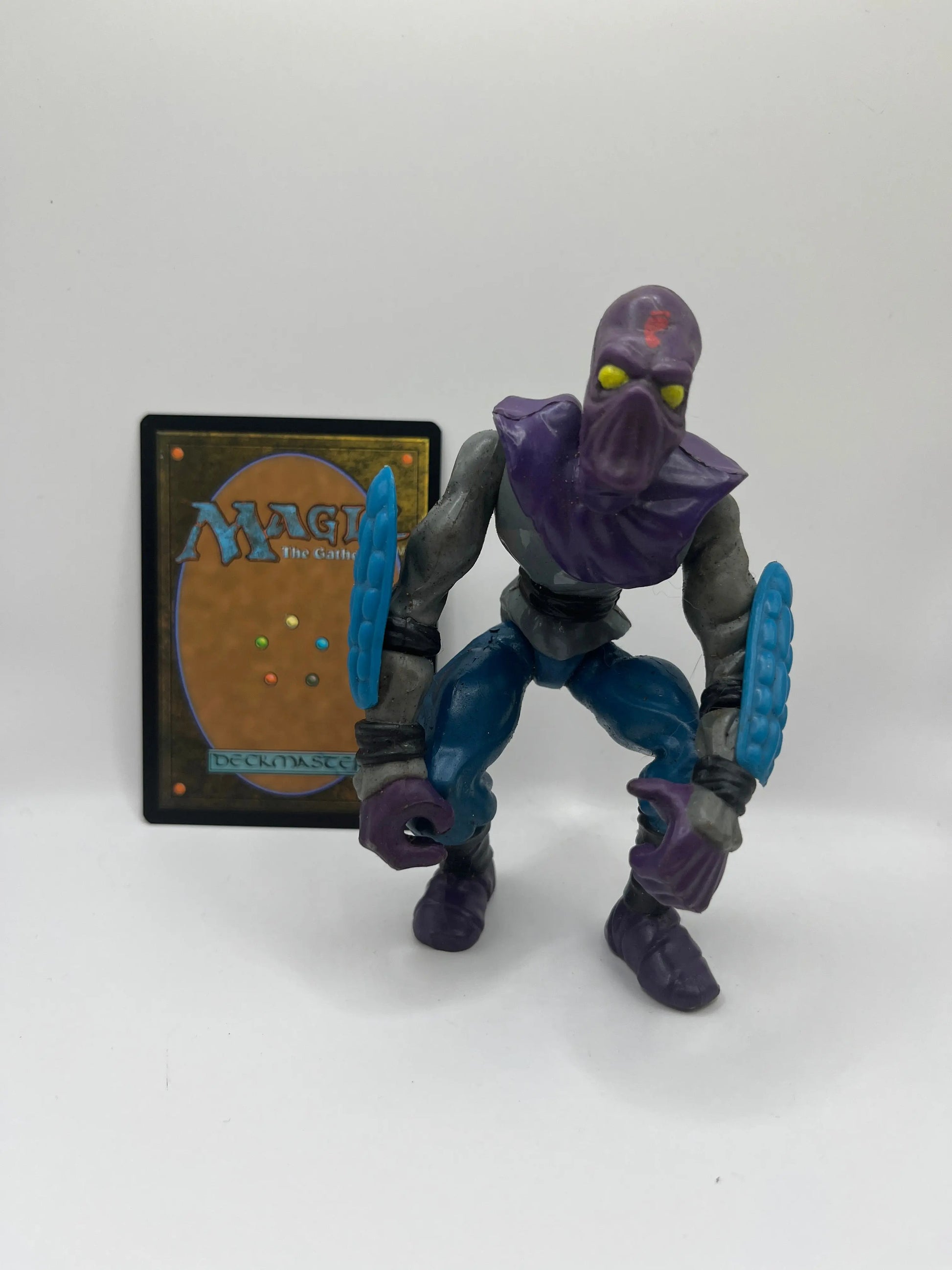 Vintage 1988 Teenage Mutant Ninja Turtles 4.5inch Foot Soldier Figure Playmates FRENLY BRICKS - Open 7 Days